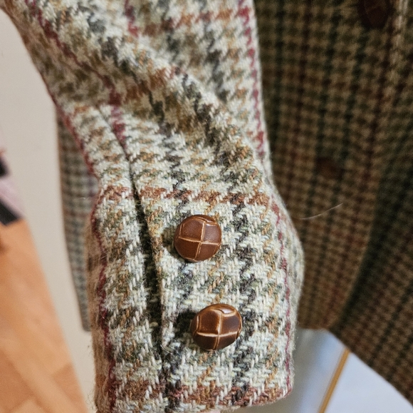 Vintage women's wool blazer - Picture 3 of 6